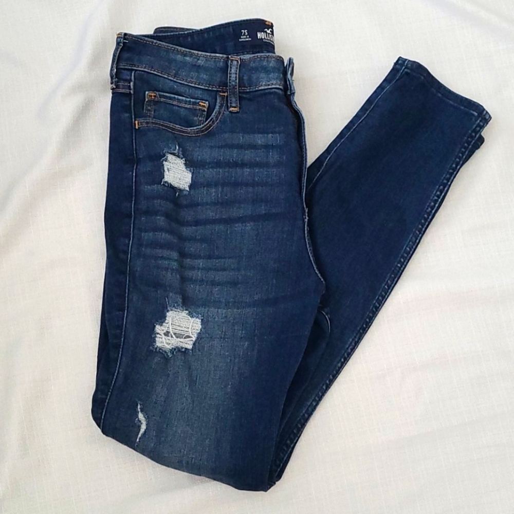 Hollister High Rise Super Skinny Stretchy Jeans